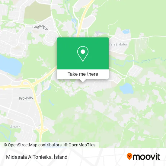 Midasala A Tonleika map