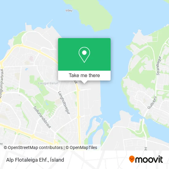 Alp Flotaleiga Ehf. map