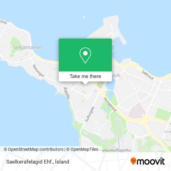 Mapa Saelkerafelagid Ehf.