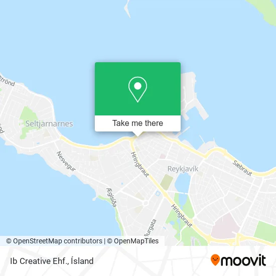 Ib Creative Ehf. map