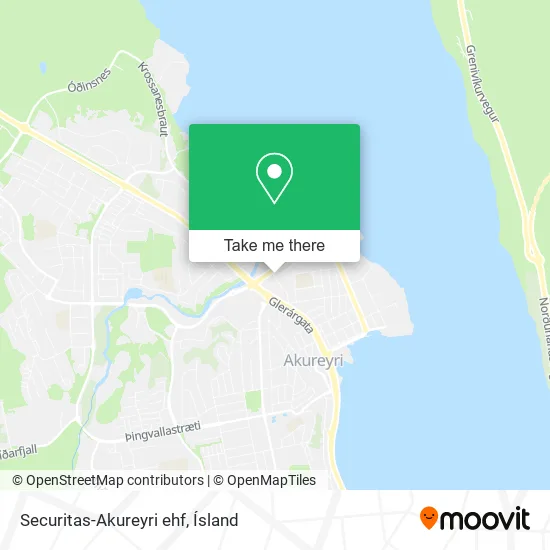 Securitas-Akureyri ehf map