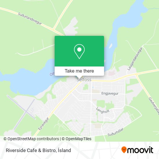Riverside Cafe & Bistro map