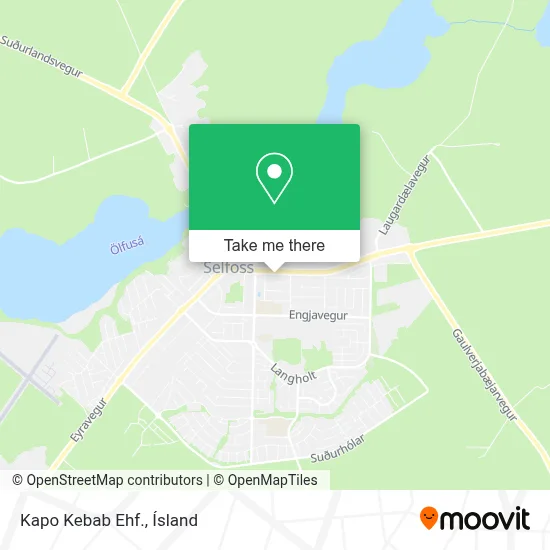Kapo Kebab Ehf. map