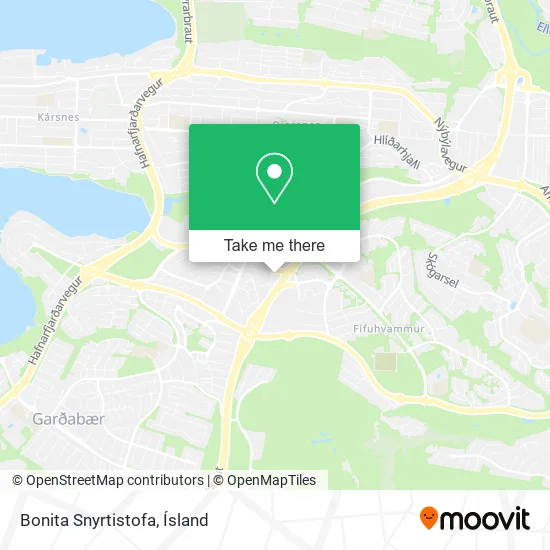 Bonita Snyrtistofa map
