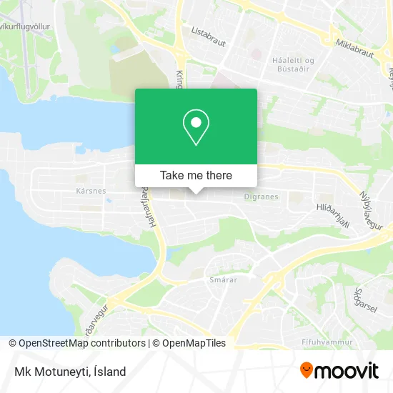 Mk Motuneyti map