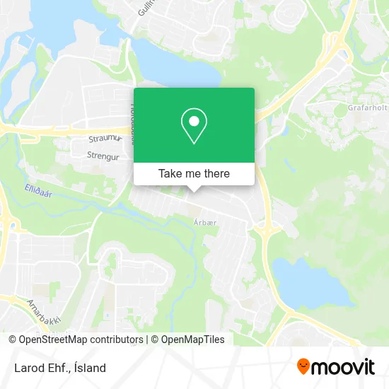 Larod Ehf. map