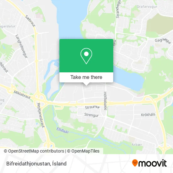 Bifreidathjonustan map