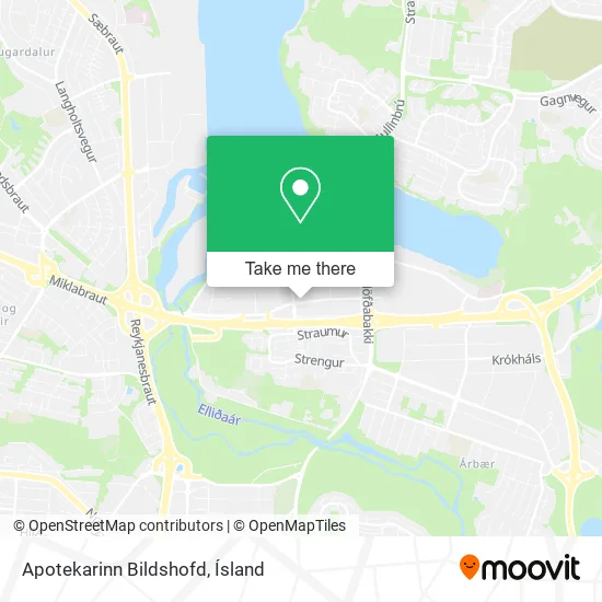 Apotekarinn Bildshofd map