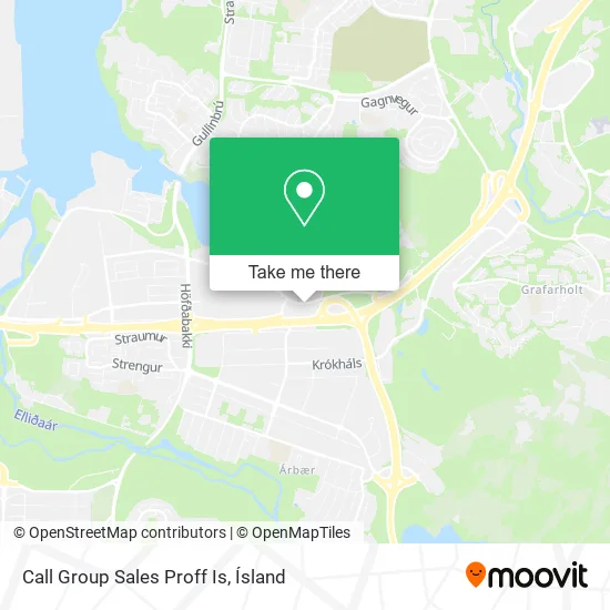 Call Group Sales Proff Is map