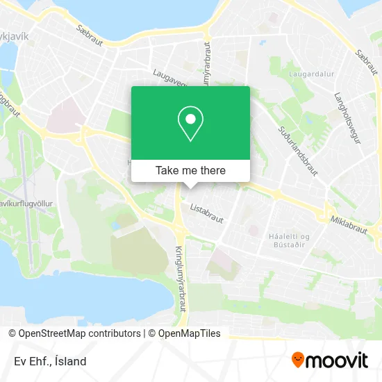 Ev Ehf. map