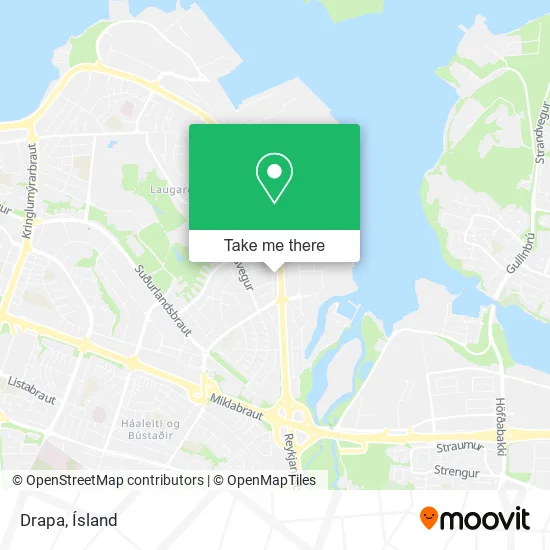 Drapa map