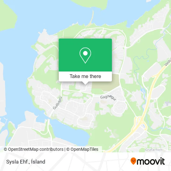 Sysla Ehf. map