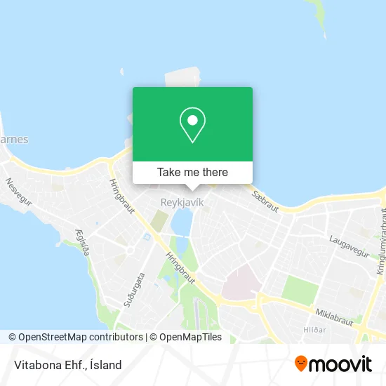 Vitabona Ehf. map