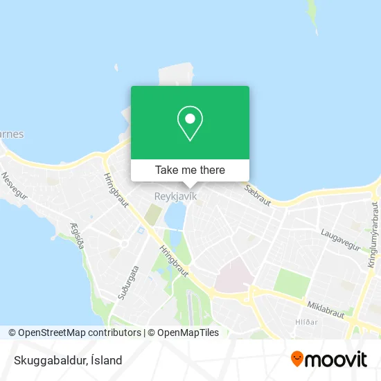 Skuggabaldur map