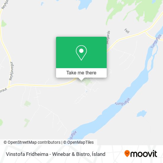 Vinstofa Fridheima - Winebar & Bistro map