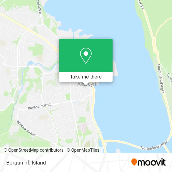 Borgun hf map