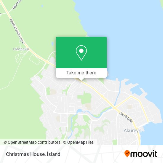 Mapa Christmas House