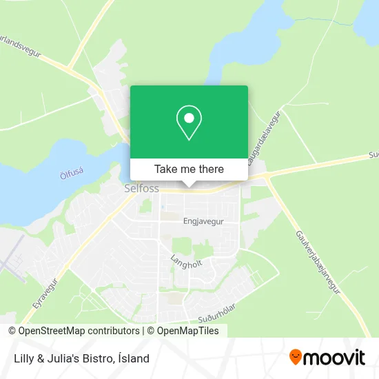 Lilly & Julia's Bistro map