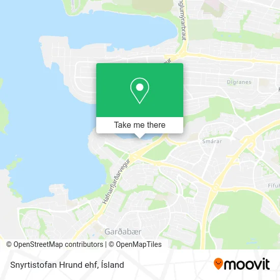 Snyrtistofan Hrund ehf map