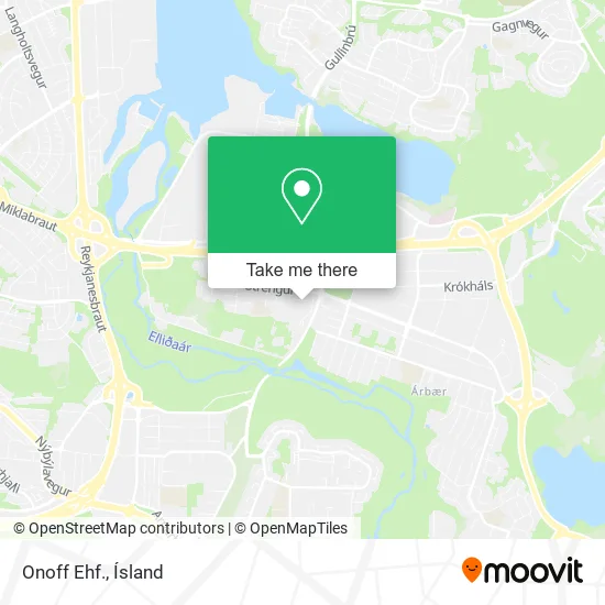 Onoff Ehf. map