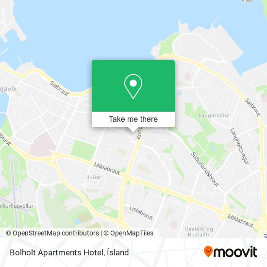 Bolholt Apartments Hotel map