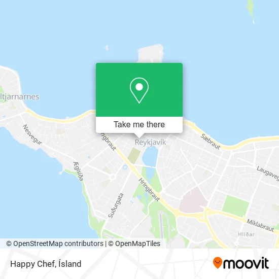 Happy Chef map