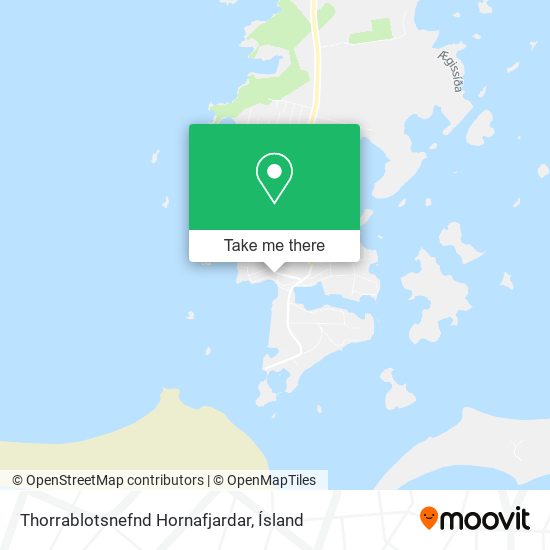 Thorrablotsnefnd Hornafjardar map