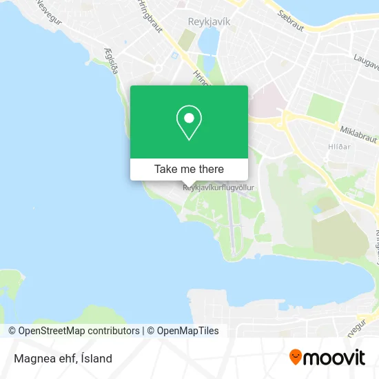 Magnea ehf map