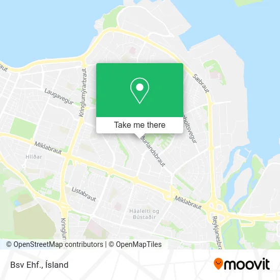 Bsv Ehf. map