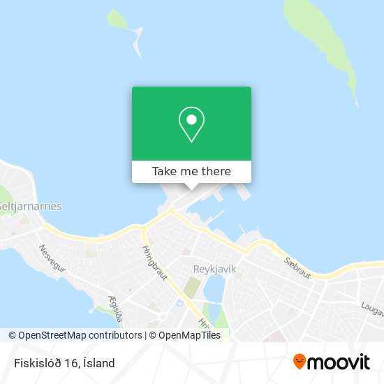 Fiskislóð 16 map