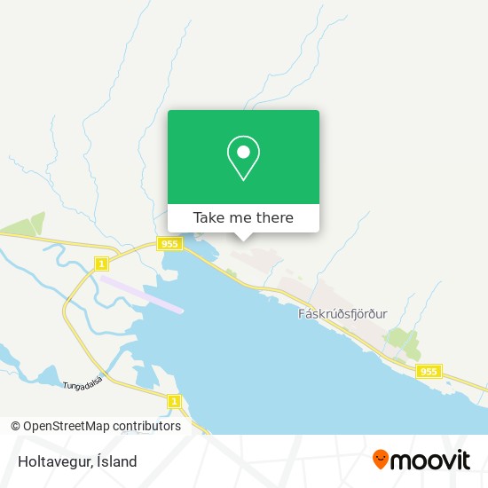 Holtavegur map