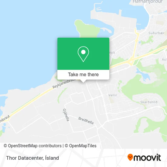 Thor Datacenter map