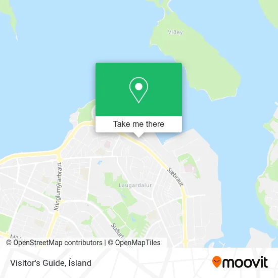 Visitor's Guide map