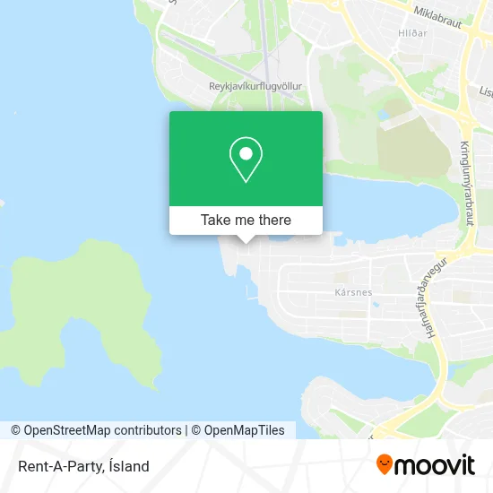 Rent-A-Party map