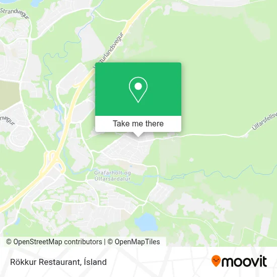Rökkur Restaurant map