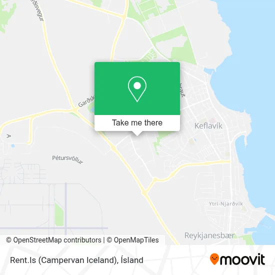 Rent.Is (Campervan Iceland) map