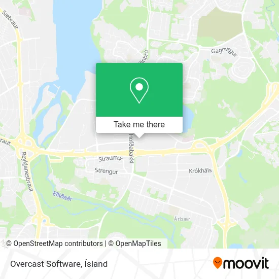 Overcast Software map