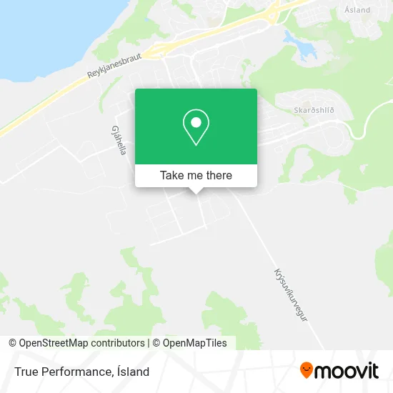 True Performance map