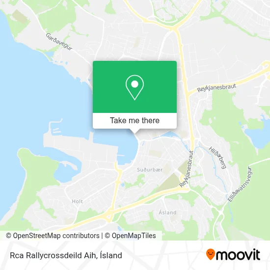 Rca  Rallycrossdeild Aih map