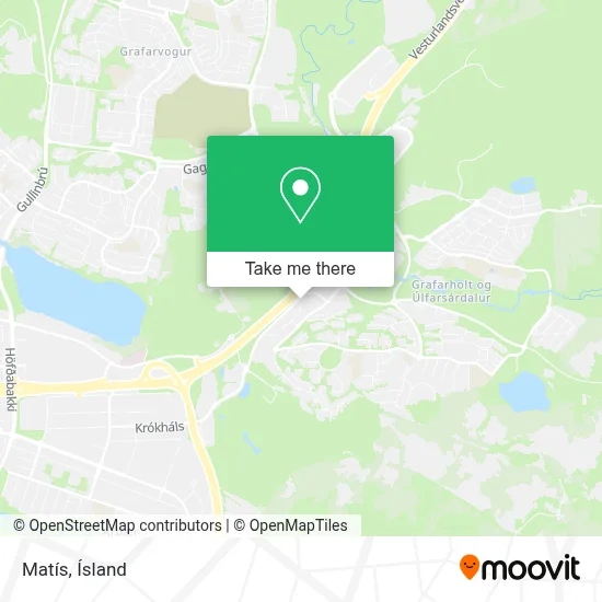Matís map