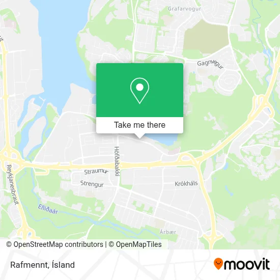 Rafmennt map