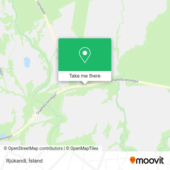 Rjúkandi map