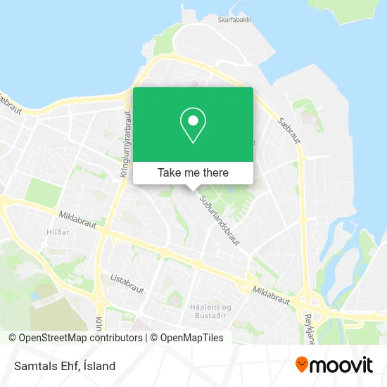 Samtals Ehf map