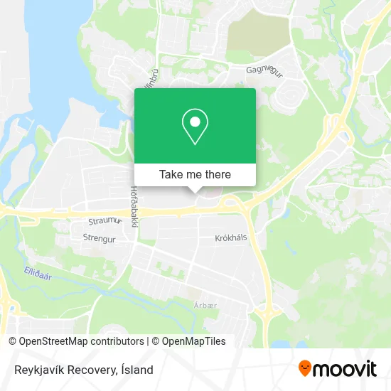 Reykjavík Recovery map