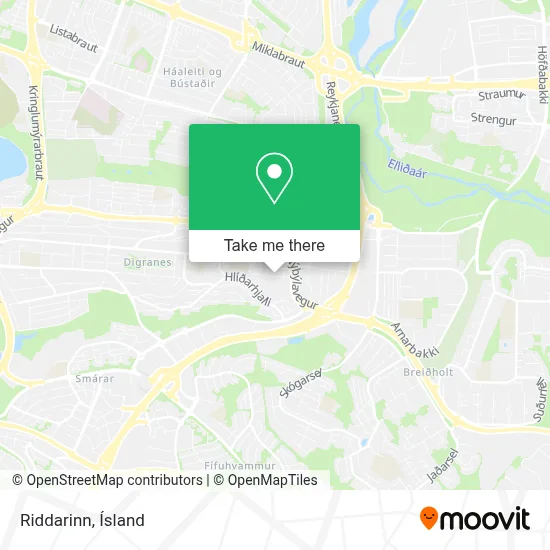 Riddarinn map