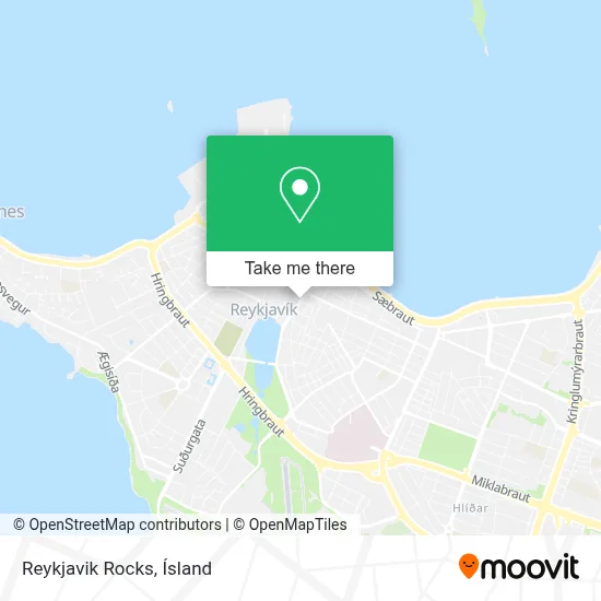 Reykjavik Rocks map