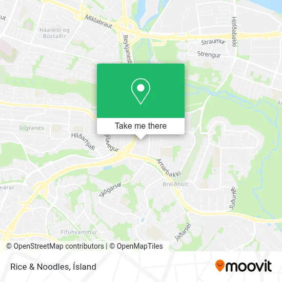 Rice & Noodles map