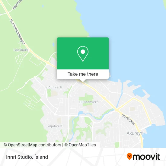 Innri Studio map