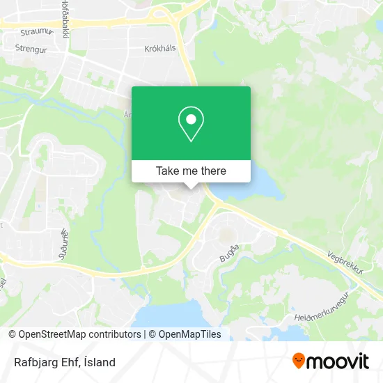 Rafbjarg Ehf map