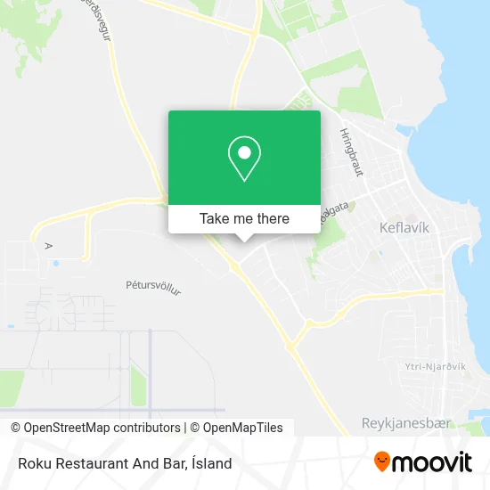 Roku Restaurant And Bar map